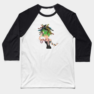 Medusa cartoon Baseball T-Shirt